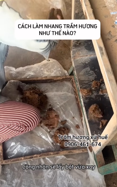 Cách làm nhang trầm hương huế